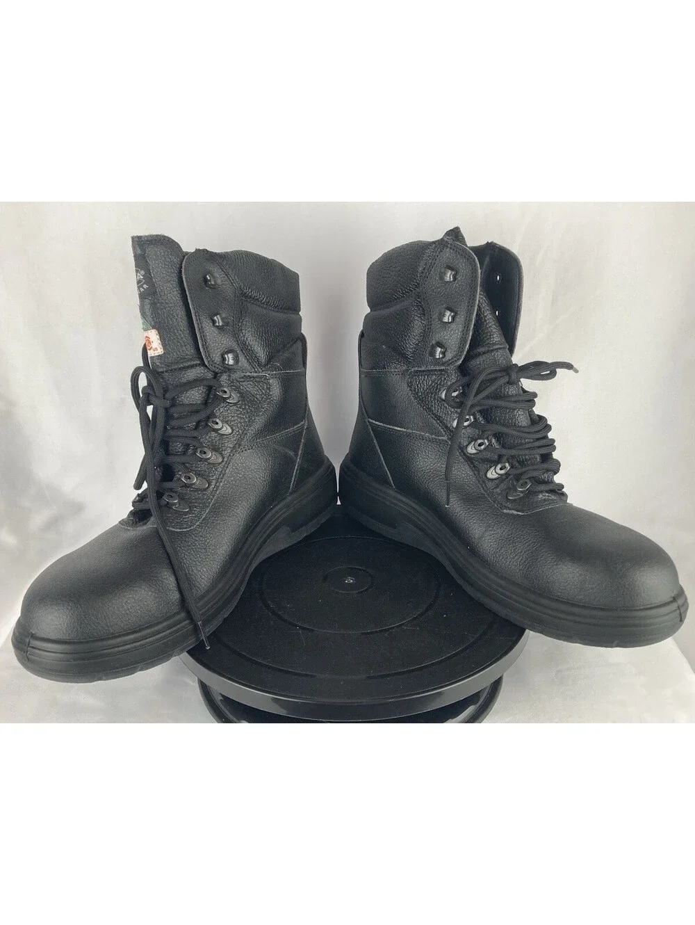 Men’s 11 (Wide) Cofra Road Safety Work Boots Black Leather CSA ASTM Steel Toe